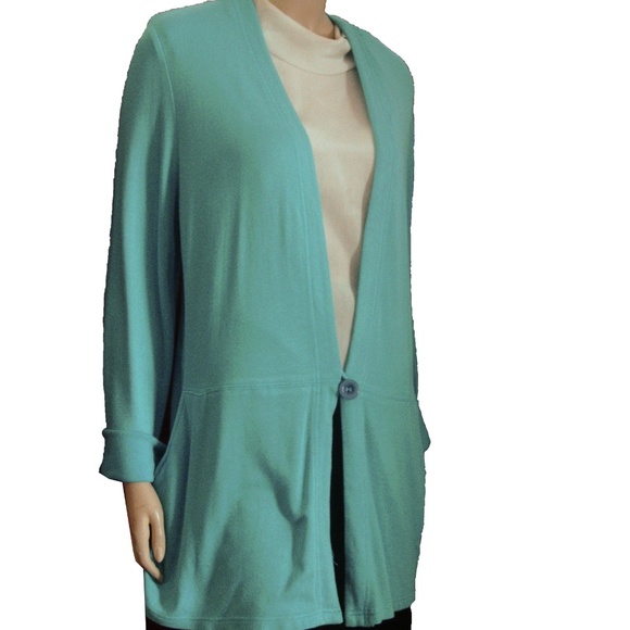 Valenti Sweaters - New VALENTI Designer Single Button Cardigan Jacket